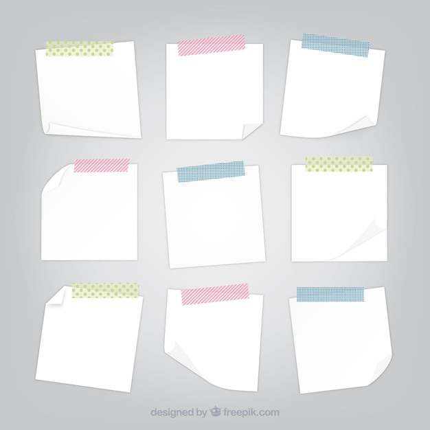 Sticky notes pack