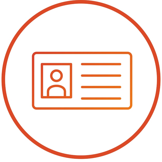 Stijl van het icoon van de bibliotheekkaart