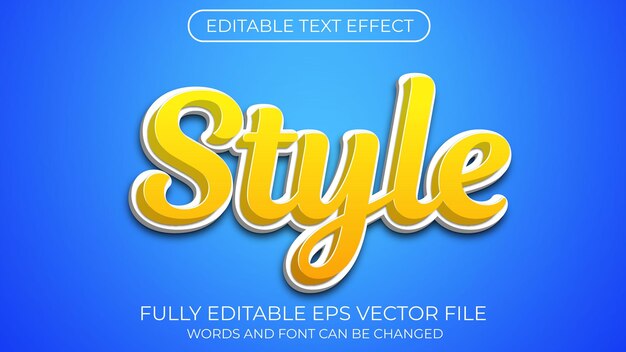 Stijlteksteffect