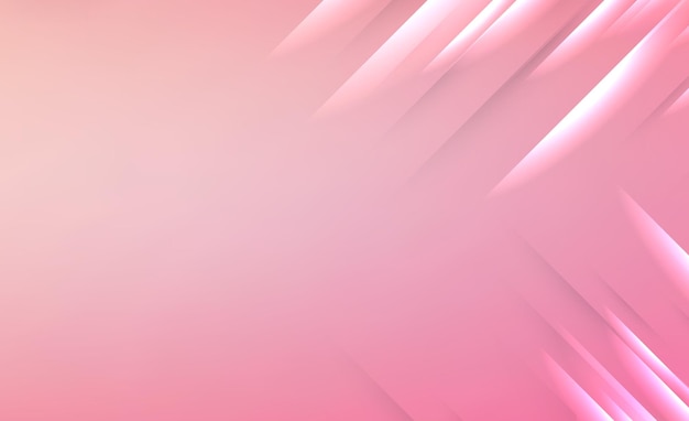 Stijlvolle baby roze gradiënt vector achtergrond