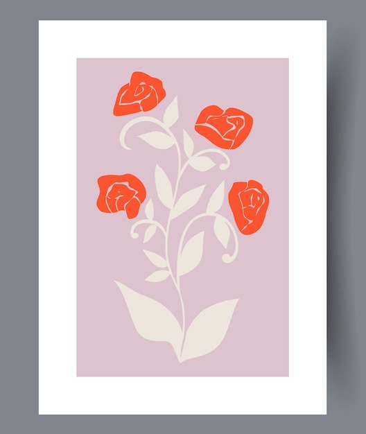 still life flowers fragrant bouquet wall art print