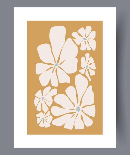 Still life flowers tracery wall art print