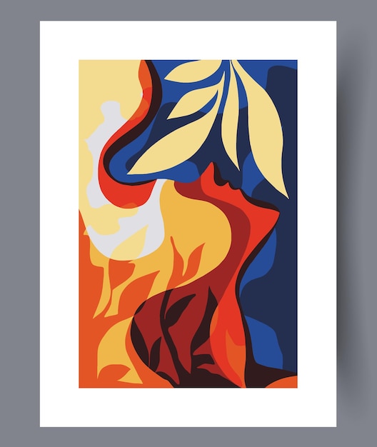 still life plants esoteric petals wall art print