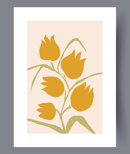 Stilleven bloemen lente stemming muur kunst print