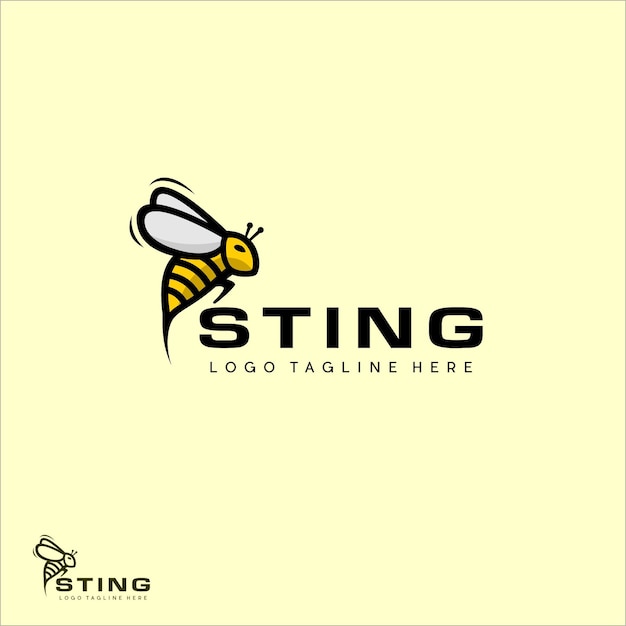 Вектор sting logo