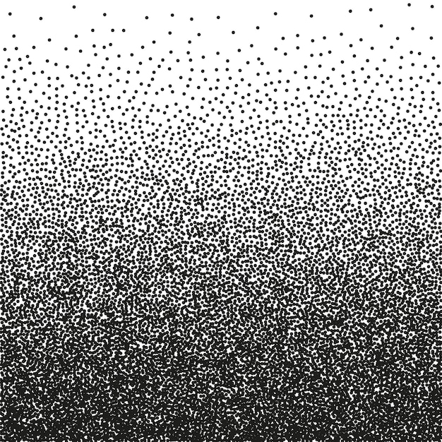 Vector stipple pattern dotted geometric background stippling dotwork drawing shading using dots pixel