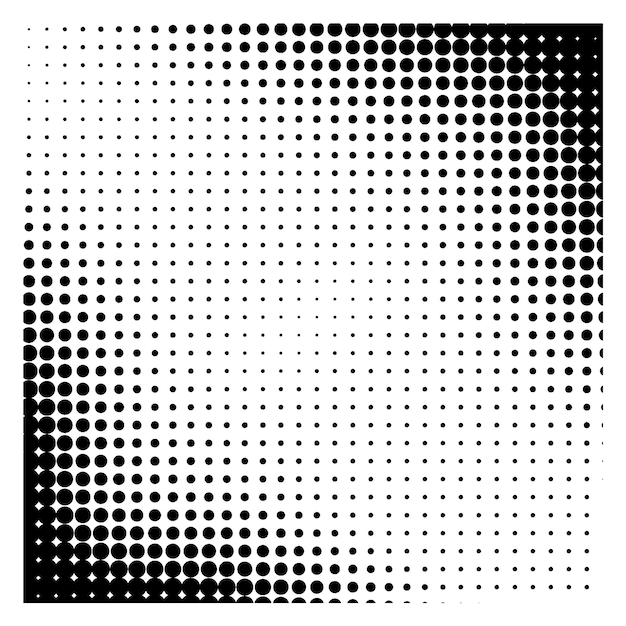 Stipple ruispatroon Halftone vervagen dot verloop Vector illustratie