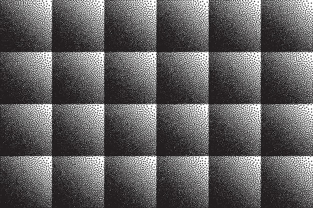 Stippled 3d abstract background retro dotwork texture