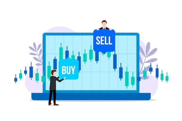 Vector stock exchange data