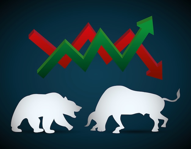 Stock Exchange pictogram ontwerp