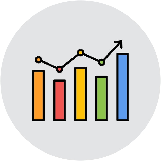 Stock Exchange Vector Illustration Style
