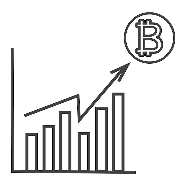 Disegno grafico vettoriale di tendenza del grafico a candela di trading di investimento del mercato azionario