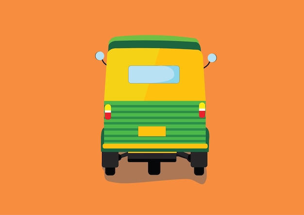 Stock Vector Of Indian Auto Rickshaw