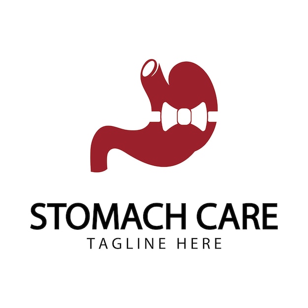 stomach care icon designs concept vector illustration