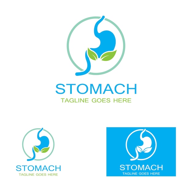 Stomach care icon designs