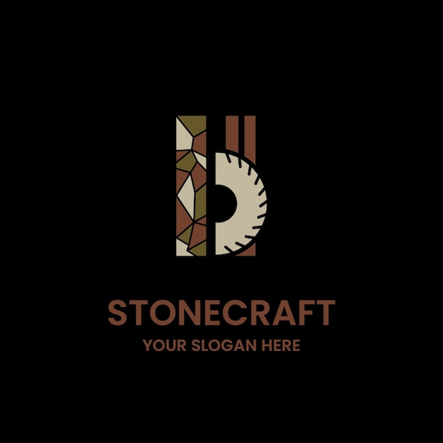 Stone art company vector-logo