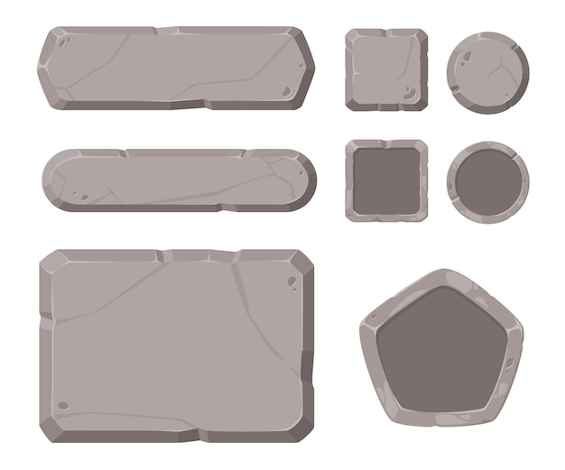 Stone GUI for game.