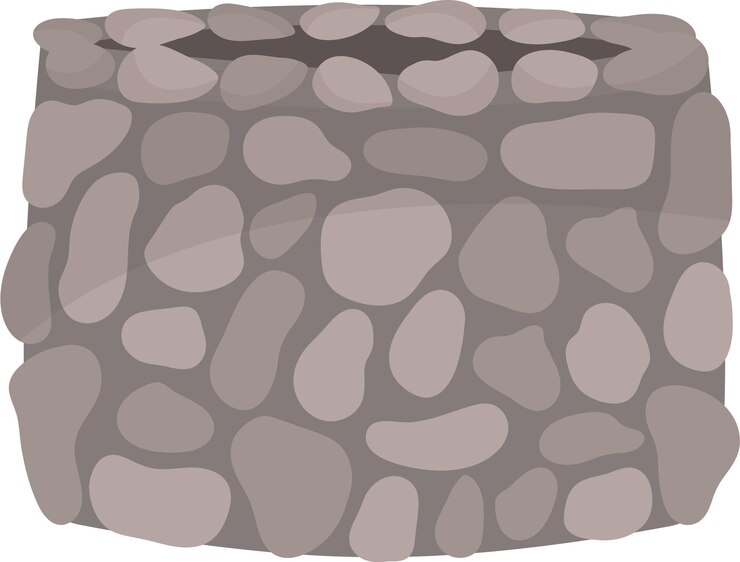 Vector stone water well