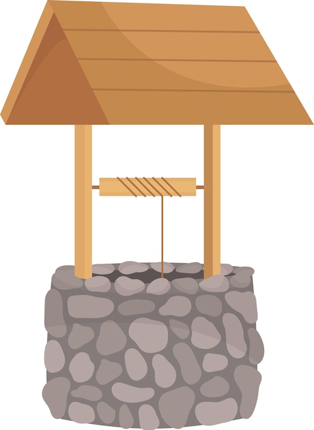 Vector stone water well