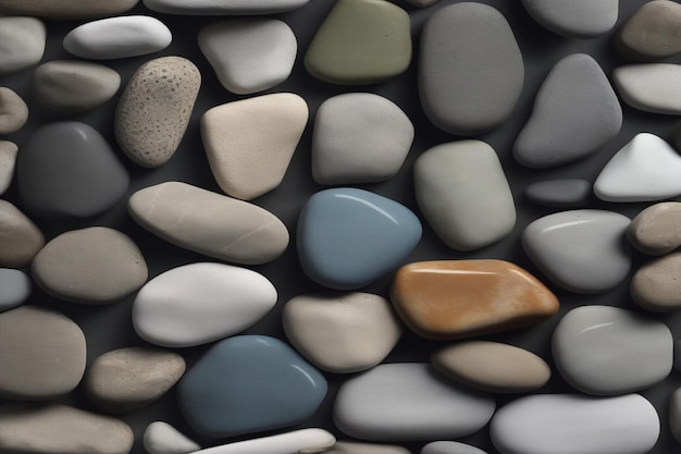 stones on beach