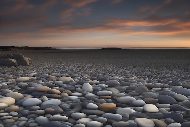 stones on beach