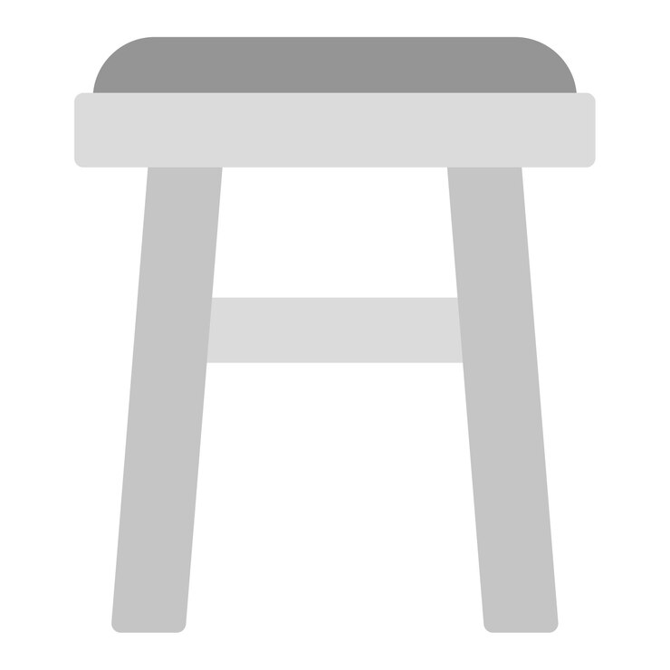 Vector stool icon vector image can be used for bar