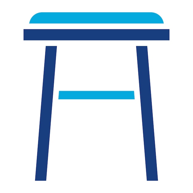 Stool icon vector image Can be used for Bar