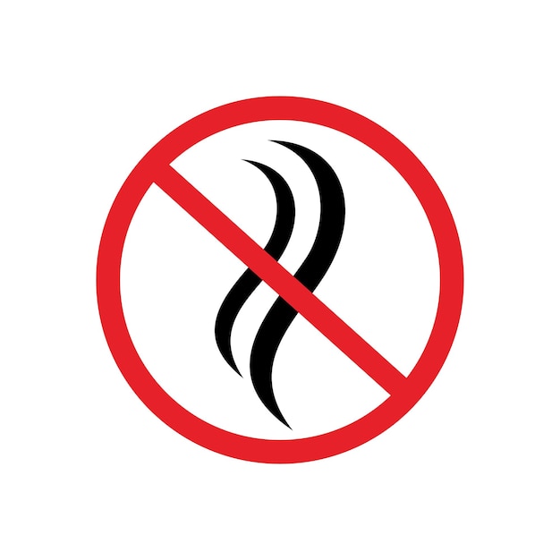 Stop bad smell icon