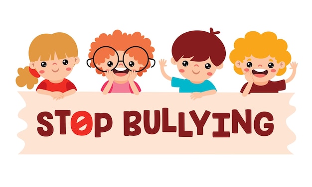 Vector stop bullying and social pressure