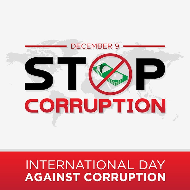 Stop corruption for International Day Against Corruption