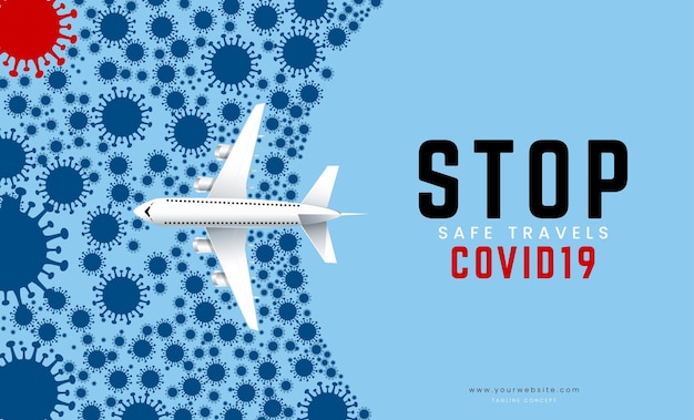 COVID19 注射器の医療概念を停止します。