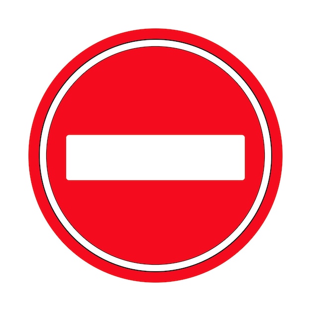 Stop icon vector design