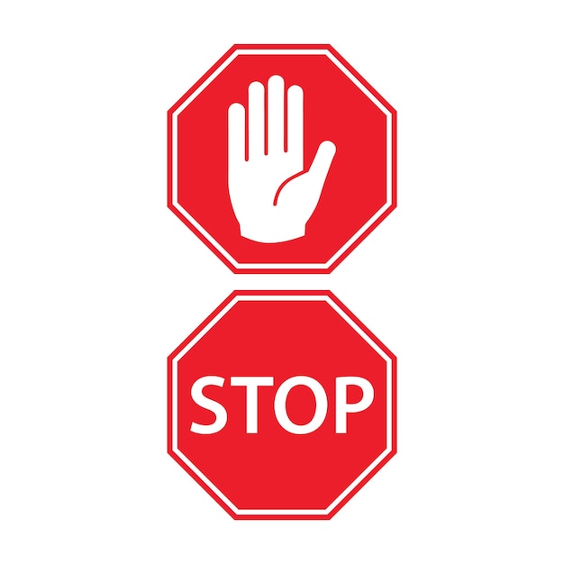 stop sign variations set