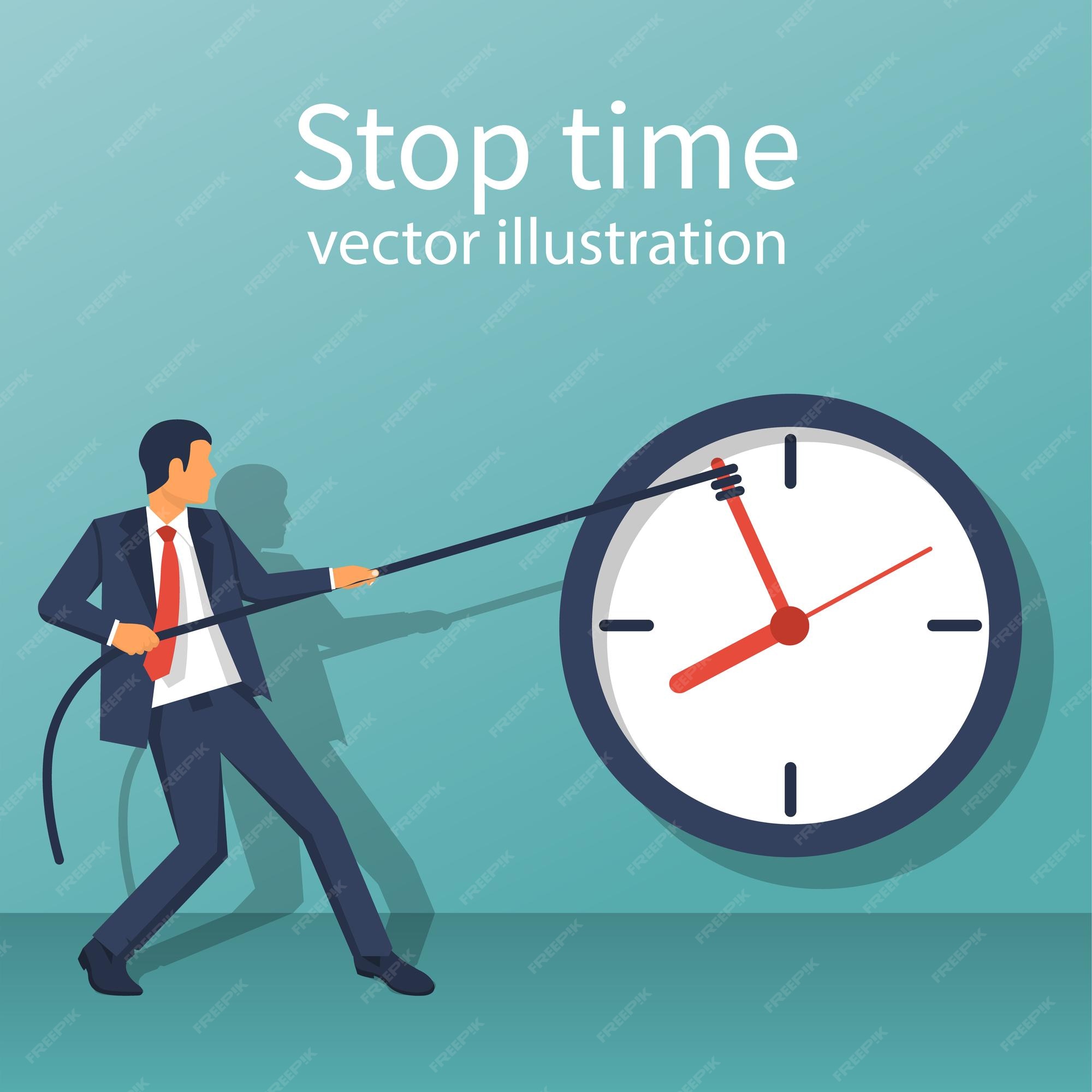 Stopping Time Stock Illustrations – 239 Stopping Time Stock Illustrations,  Vectors & Clipart - Dreamstime