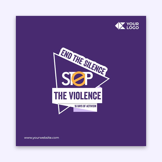 Vector stop violence against women in the international day for the elimination of violence against women