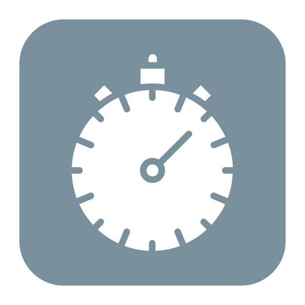 Vettore immagine vettoriale dell'icona del cronometro può essere utilizzata per i risultati