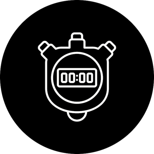 Vector stopwatch icon