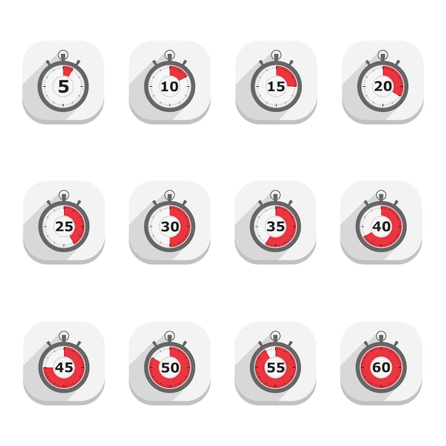 Stopwatch Icons