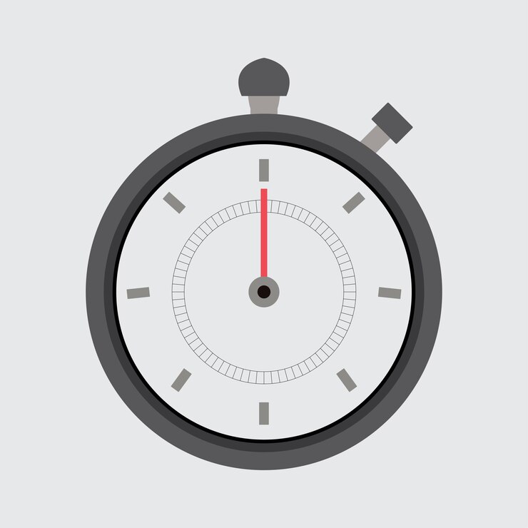 Vector stopwatch illustration