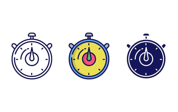 Stopwatch vector icon