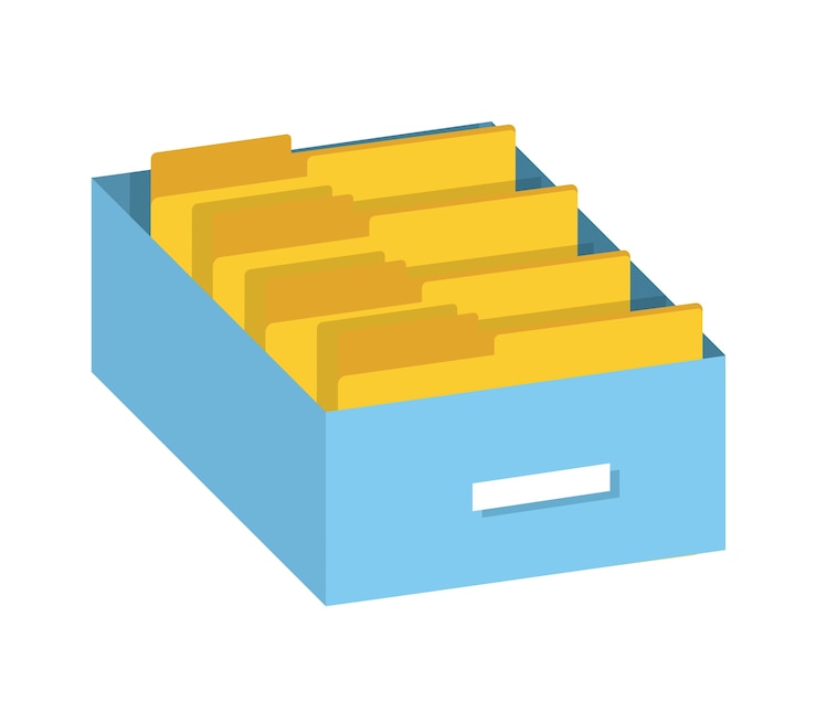 Vector storage icon design