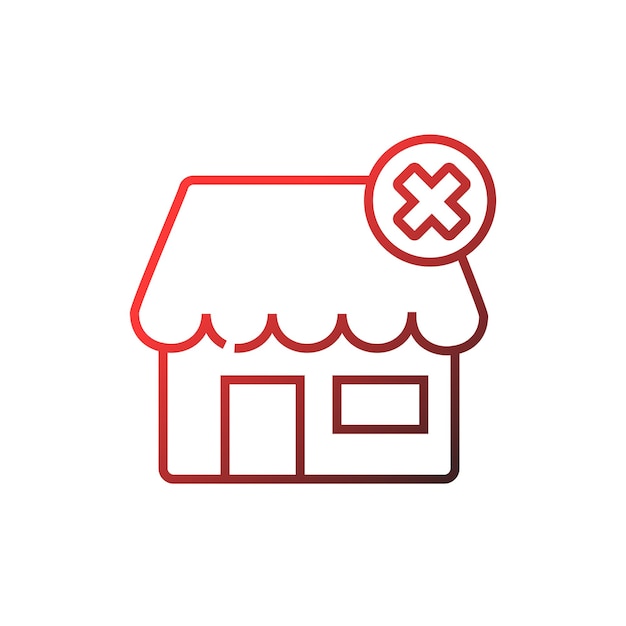 Store Gradient Icon