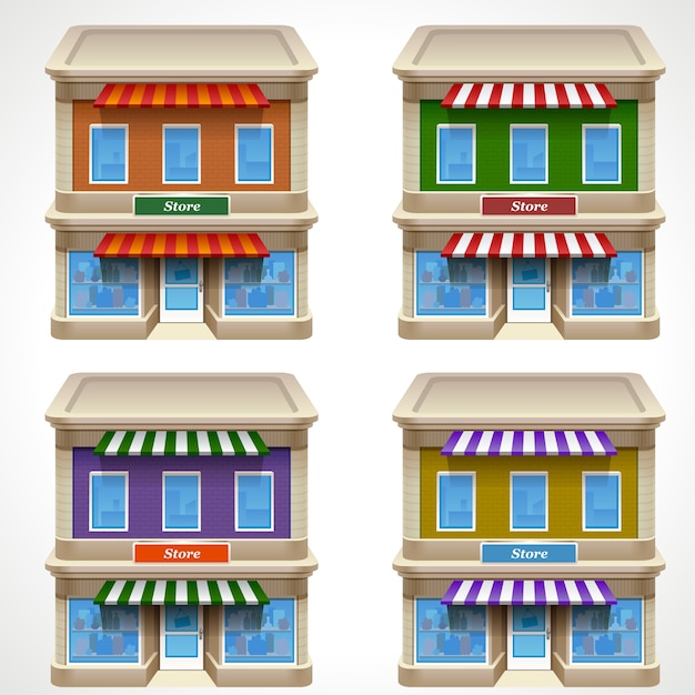 Store icon in different colors