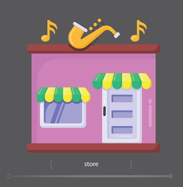 store vector design