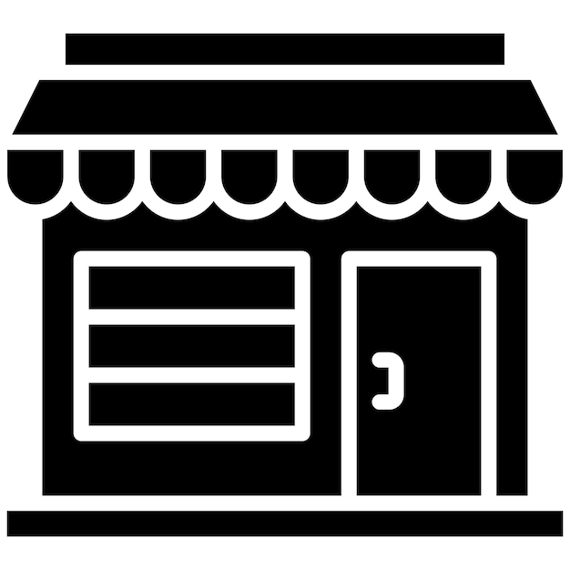 Store Vector Illustration Style