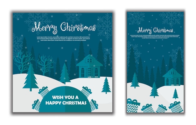 Vector stories collection for christmas editable template greeting card stories template portrait christm