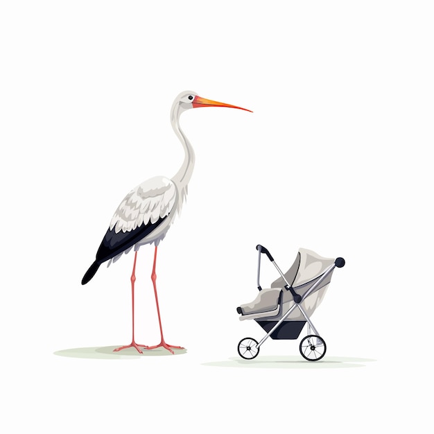 Stork_and_stroller_vector_illustrato