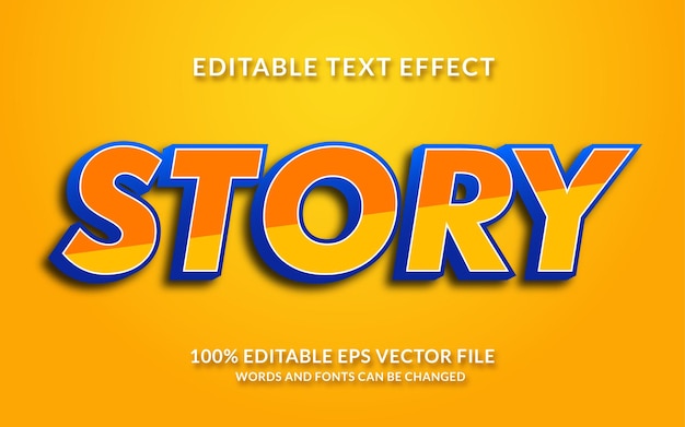 Story Text Effect