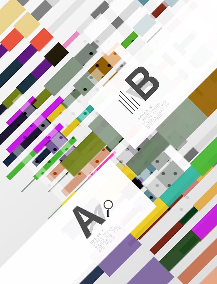 Vector straight lines geometrical abstract background
