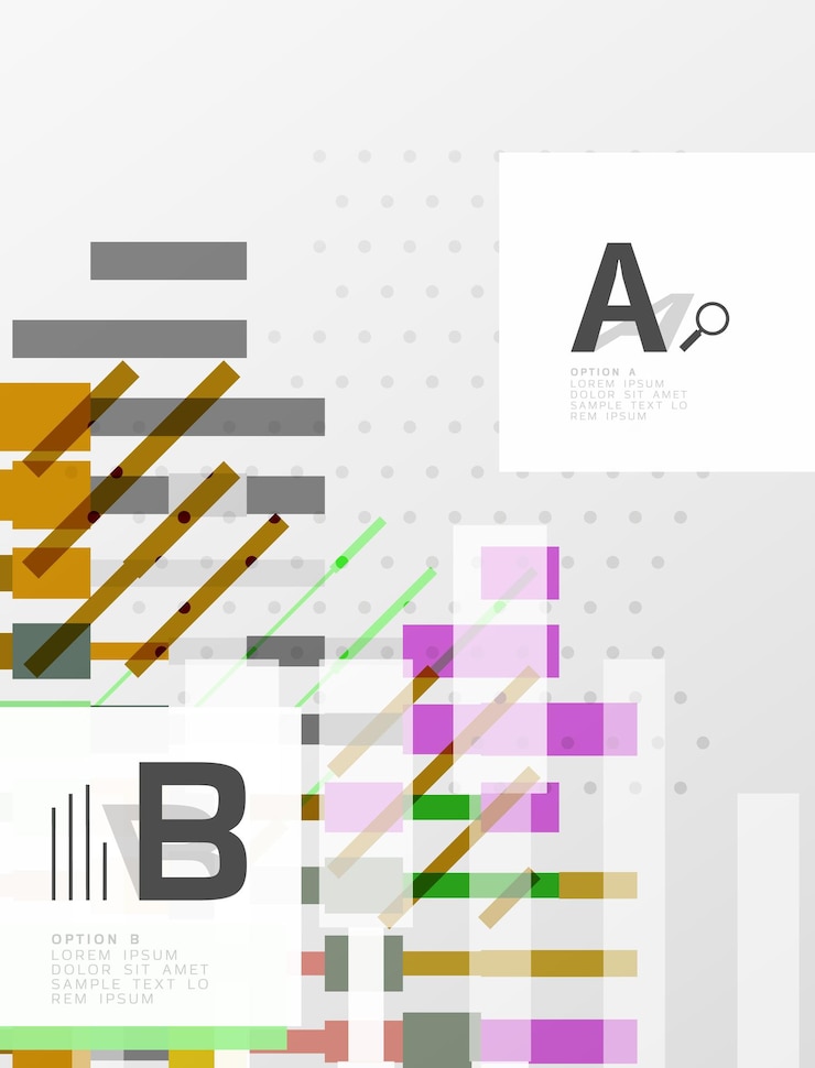 Vector straight lines geometrical abstract background